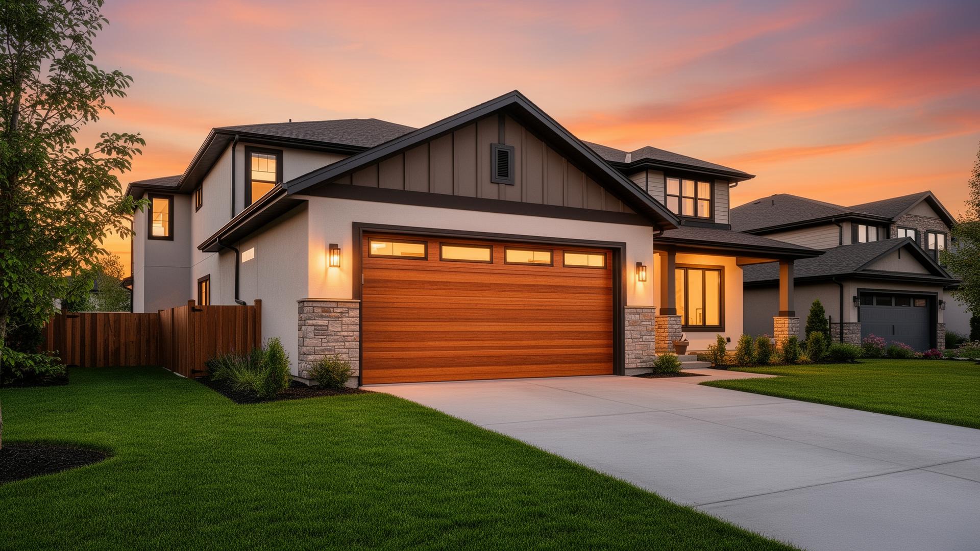 Professional garage door installation